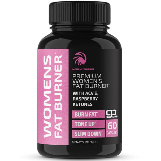 Fat Burner Pills for Women - Thermogenic Supplement, Metabolism Booster, and Appetite Suppressant Designed for Healthier Weight Loss