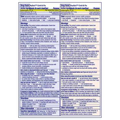 Vicks DayQuil and NyQuil Combo Pack, Cold & Flu Medicine, Powerful Multi-Symptom Daytime And Nighttime Relief For Headache, Fever, Sore Throat, Cough, 72 Count, 48 DayQuil, 24 NyQuil Liquicaps