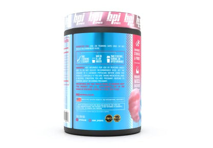 BPI Sports Best Aminos - BCAA Powder Post Workout & Glutamine Recovery Drink with Branched Chain Amino Acids for Hydration & Recovery, for Men & Women - Cotton Candy - 25 Servings