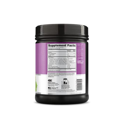 Optimum Nutrition Amino Energy - Pre Workout with Green Tea, BCAA, Amino Acids, Keto Friendly, Green Coffee Extract, Energy Powder - Concord Grape, 65 Servings (Packaging May Vary)