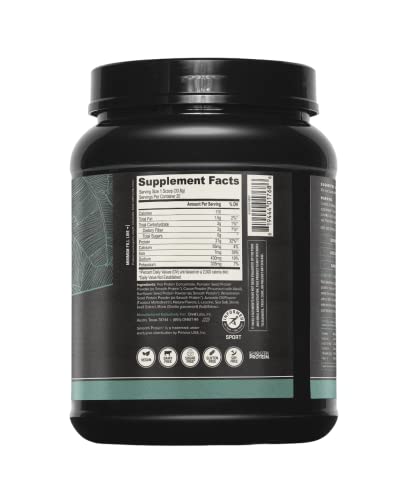 ONNIT Plant-Based Protein - Chocolate (20 Servings Tub)