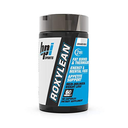 BPI Sports -Roxylean Extreme Fat Burner & Weight Loss Supplement, 60Count (Packaging May Vary)