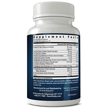 New Vitality Super Beta Prostate Support Supplement for Men's Health - Reduce Bathroom, Promote Sleep, Better Bladder Emptying & Healthy Prostate, Beta Sitosterol (120ct, 2 Bottle)