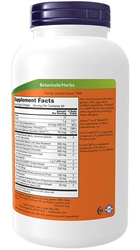 NOW Supplements, Prostate Health, Clinical Strength Saw Palmetto, Beta-Sitosterol & Lycopene, 180 Softgels