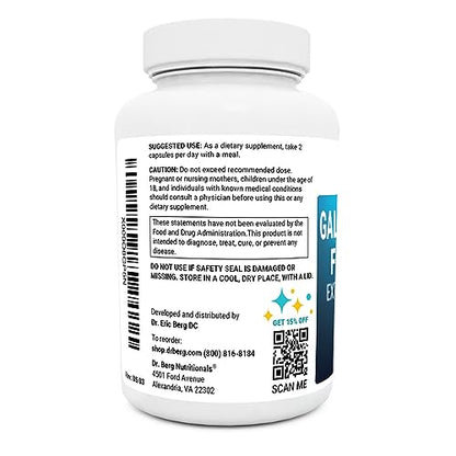 Dr. Berg Gallbladder Formula Extra Strength - Made w/Purified Bile Salts & Ox Bile Digestive Enzymes - Includes Carefully Selected Digestive Herbs - Full 45 Day Supply - 90 Capsules