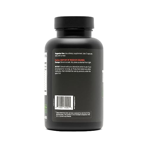 Sculpt Nation by V Shred Test Boost Max - Testosterone Supplement for Men - Tribulus Terrestris for Men - Natural Energy, Stamina, and Strength Booster - 60 Gluten Free Capsules