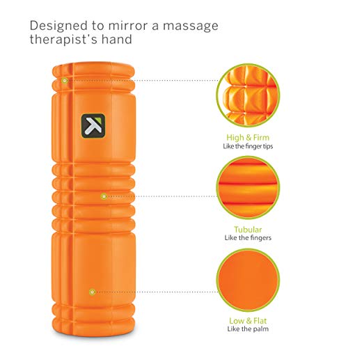 TRIGGERPOINT PERFORMANCE THERAPY GRID VIBE PLUS Four-Speed Vibrating Foam Roller