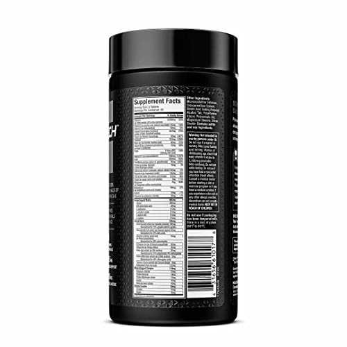 MuscleTech Platinum Multivitamin for Immune Support | 18 Vitamins & Minerals | Vitamins A C D E B6 B12 | Daily Workout Supplements for Men | 90 ct