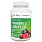 Dr. Berg's Vitamin C Complex Whole Food (60 Chewable) 100% Natural Vitamin C from Just 4 Berries, Non-GMO