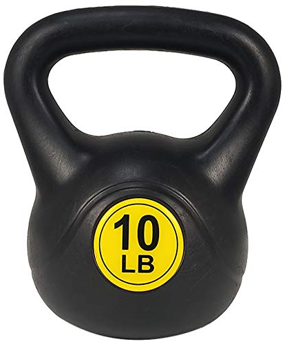 BalanceFrom Wide Grip Kettlebell Exercise Fitness Weight Set, 45LB Set of 3: 10/15/20LB