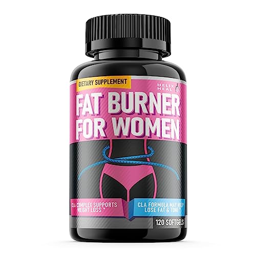 Helix Heal Belly Fat Burner for Women - Lose Stomach Fat w/Softgel Diet Pills for Weight Loss to Reduce Bloating & Avoid Hormonal Weight Gain - Keto Safe Weight Loss & Appetite Suppressant Supplement