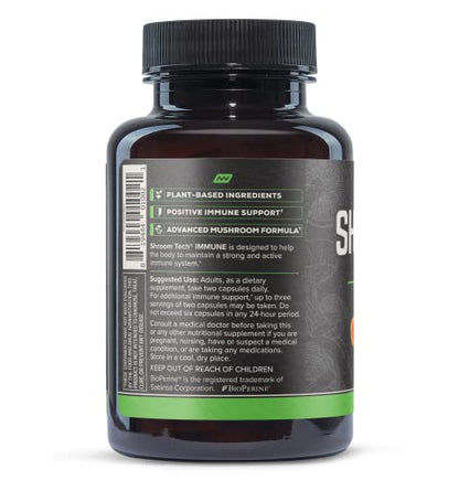 Onnit Shroom Tech IMMUNE: Daily Immune Support Supplement with Chaga Mushroom (30ct)