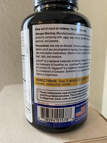 Force Factor Prostate Advanced, Health Supplement for Men for Reducing Nighttime Bathroom Trips, Bladder & Urinary Relief, with Saw Palmetto, Beta-Sitosterol, 180 Tablets (1-Pack)