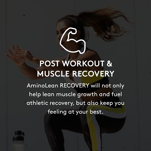 RSP AminoLean Recovery - Post Workout BCAAs Amino Acids Supplement + Electrolytes, BCAAs and EAAs for Hydration Boost, Immunity Support - Muscle Recovery Drink, Vegan Aminos, Tropical Punch