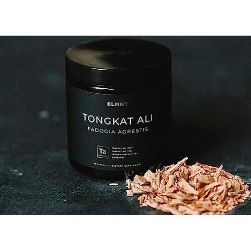 228,000mg 200x Strength Tongkat Ali for Men w. 30x Fadogia Agrestis - 10% Eurycomanone Highest Potency Extract Fadogia Agrestis & Tongkat Ali Supplement for Muslce Growth, Power, Male Performance