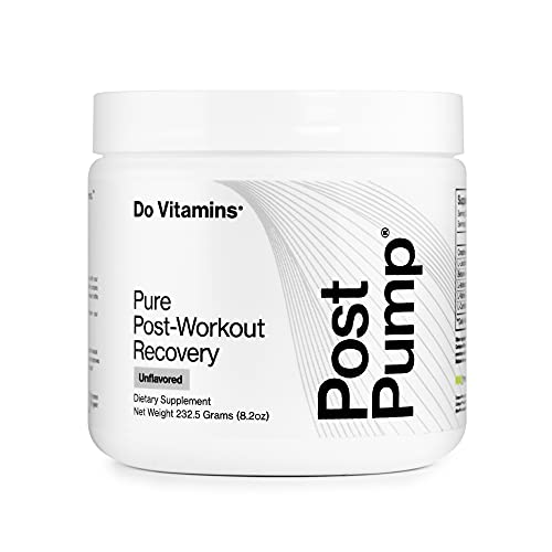 Do Vitamins PostPump Natural Post-Workout Supplement, Muscle Building Recovery Powder, BCAA, Creatine, Betaine, Carnitine, Paleo, Keto, Vegan, 30 Servings