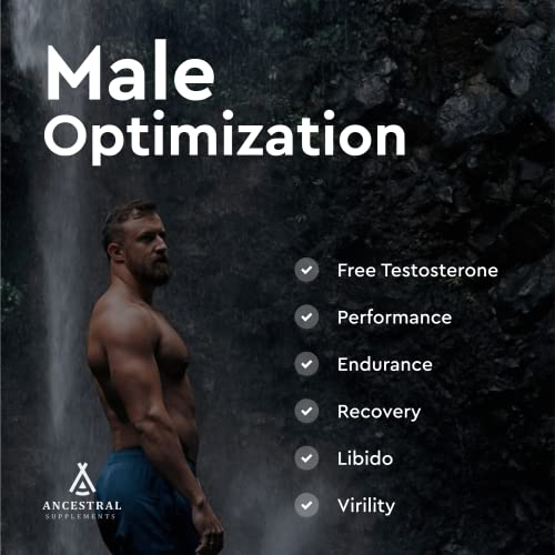 Ancestral Supplements Mofo, Supplements for Men Support Testosterone Levels and Overall Men's Health and Wellness, Non-GMO Grass Fed Beef Organ Supplement with Liver, No Fillers, 180 Capsules