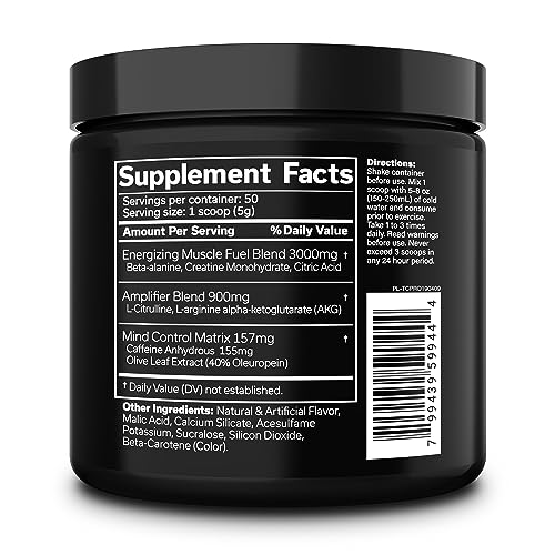 JNX SPORTS The Curse! Pre Workout Powder Increases Blood Flow, Boosts Strength and Energy, Improves Exercise Performance with Creatine … (Peach Rings)