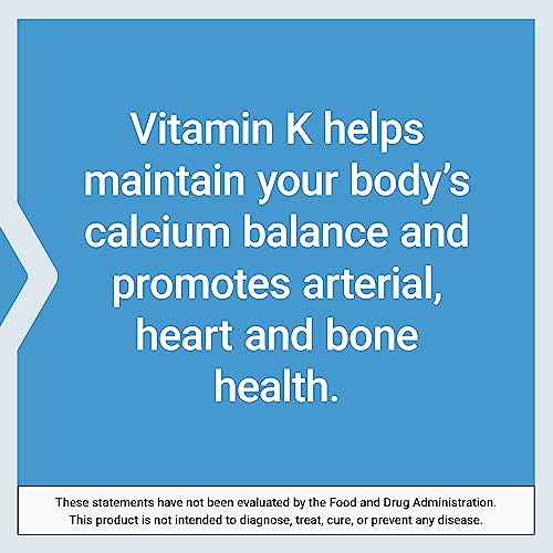 Life Extension Super K – Vitamin K1 and Two Forms of K2 for Bone, Heart, and Arterial Health - Gluten-Free, Once Daily, Non-GMO - 90 Count (Pack of 1)