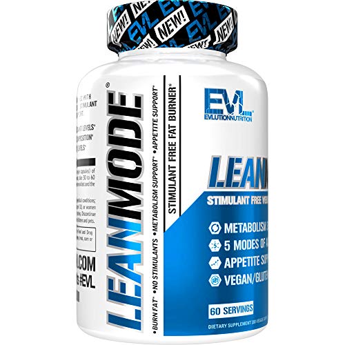 EVL Weight Loss Support Pills - Premium Multipurpose Appetite Metabolism and Fat Loss Support for Men and Women - LeanMode with Green Coffee Bean Extract CLA and Garcinia Cambogia - 60 Servings