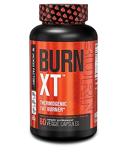 Burn-XT Thermogenic Fat Burner - Clinically Studied Weight Loss Supplement, Appetite Suppressant, & Energy Booster - Fat Burning Acetyl L-Carnitine, Green Tea Extract, & More - 60 Natural Diet Pills