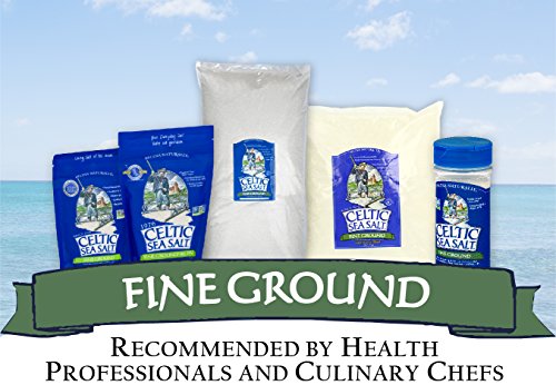 Celtic Sea Salt, Fine Ground Resealable Bag, 8 oz