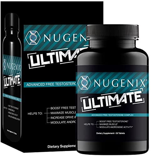 Nugenix Ultimate Free Testosterone Booster Supplement for Men - 56 Count