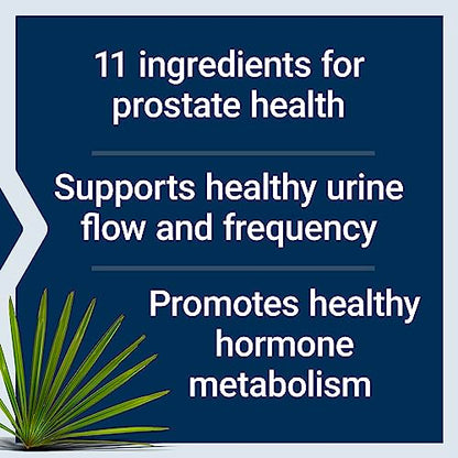 Life Extension Ultra Prostate Formula, saw palmetto for men, pygeum, stinging nettle root, lycopene, 11 nutrients for prostate function, non-GMO, gluten-free, 60 softgels