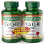 Nature's Bounty CoQ10 200 mg Softgels, Heart Health & Cellular Energy Support, Twin Pack, 160 Rapid Release Softgels