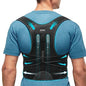 Glofit Posture Corrector Back Brace for Posture Women and Men, Breathable Shoulder Back Straightener, Adjustable Full Back Support - Neck, Shoulder, Clavicle, Upper and Lower Back Pain Relief