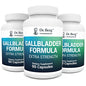 Dr. Berg Gallbladder Formula Extra Strength - Made w/Purified Bile Salts & Ox Bile Digestive Enzymes - Includes Carefully Selected Digestive Herbs - Full 45 Day Supply - 90 Capsules (3 Pack)