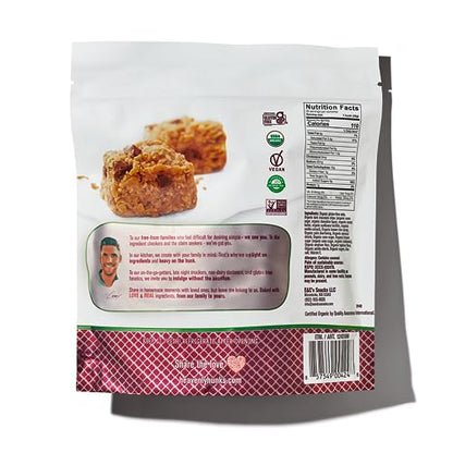 Heavenly Hunks Organic Oatmeal Dark Chocolate Chip Cookies, Ridiculously Amazing Healthy Snacks, Delicious Gluten Free Snacks with Dark Chocolate Chips, Vegan, Dairy-Free & Non-GMO, 22 Oz (1 Pack)