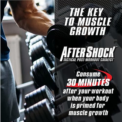 Myogenix Aftershock Post Workout, Unlimited Muscle Growth | Anabolic Whey Protein | Mass Building Carbohydrates | Amino Stack Creatine and Glutamine Plus BCAAs | Fruit Punch 5.82 lbs