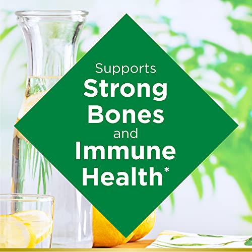 Nature's Bounty Vitamin D3, immune and bone support, 5000IU, Softgels, 150 Ct