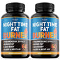 Kinpur Pharma Night Time Fat Burner for Men, Women - Weight Loss Supplement, Appetite Suppressant - Diet Pills That Work Fast - Energy, Metabolism Booster - Natural Plant Extract - 120 Caps in Total