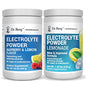 Dr. Berg's Electrolyte Powder 100 Servings Bundle - Raspberry Lemon & Lemonade Flavors - Hydration Drink Mix Supplement