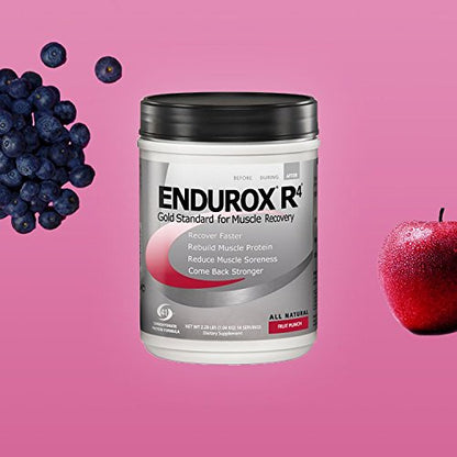 PacificHealth Endurox R4, Post Workout Recovery Drink Mix with Protein, Carbs, Electrolytes and Antioxidants for Superior Muscle Recovery, Net Wt. 2.29 lb, 14 Serving (Fruit Punch)