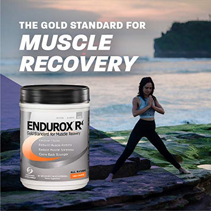 PacificHealth Endurox R4, Post Workout Recovery Drink Mix with Protein, Carbs, Electrolytes and Antioxidants for Superior Muscle Recovery, Net Wt. 2.29 lb, 14 Serving (Lemon Lime)