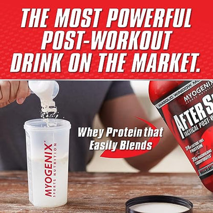 Myogenix Aftershock Post Workout, Unlimited Muscle Growth | Anabolic Whey Protein | Mass Building Carbohydrates | Amino Stack Creatine and Glutamine Plus BCAAs | Fruit Punch 5.82 lbs