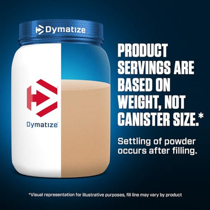 Dymatize Elite Casein Protein Powder, Slow Absorbing with Muscle Building Amino Acids, 100% Micellar Casein, 25g Protein, 5.4g BCAAs & 2.3g Leucine, Helps Overnight Recovery, Rich Chocolate, 4 Pound