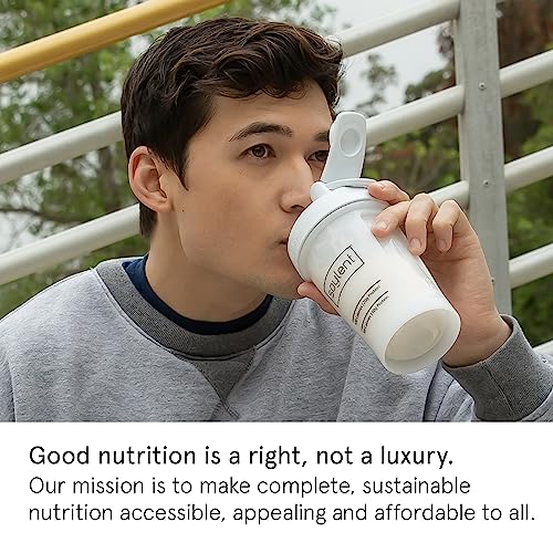 Soylent Complete Nutrition Meal Replacement Protein Powder, Original - Plant Based Vegan Protein, 39 Essential Nutrients - 36.8oz