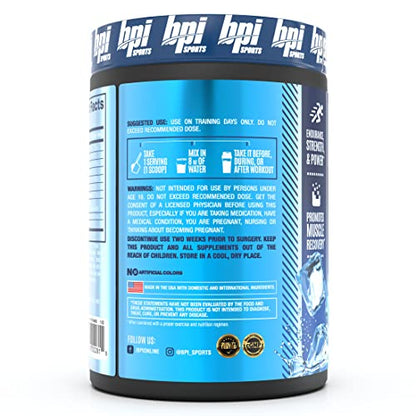 BPI Sports Best Aminos BCAA and Glutamine Supplement, Arctic Ice, 8.82 Ounce