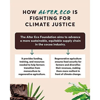 Alter Eco | Dark Chocolate Bars | Pure Dark Cocoa, Fair Trade, Organic, Non-GMO, Gluten Free (Total Blackout)