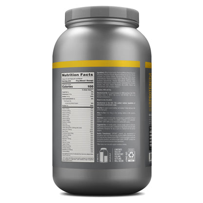 Isopure Protein Powder, Zero Carb Whey Isolate with Vitamin C & Zinc for Immune Support, 25g Protein, Keto Friendly, Banana Cream, 44 Servings, 3 Pounds (Packaging May Vary)