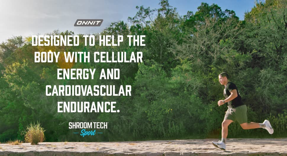 Onnit Shroom Tech SPORT: Clinically Studied Preworkout Supplement with Cordyceps Mushroom (28ct)