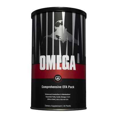 Animal Omega – Omega 3 & 6 Supplement – Fish Oil, Flaxseed Oil, Salmon Oil, Cod Liver, Herring, and more – Supports Cardiovascular & Joint Health – Enhances Metabolism – 30 Day Pack