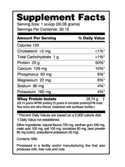 NutraBio 100% Whey Protein Isolate - Complete Amino Acid Profile - 25G of Protein Per Scoop - Soy and Gluten Free - Zero Fillers, Non-GMO, Protein Powder - Strawberry, 2 Pounds