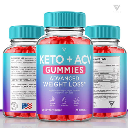 (3 Pack) Keto ACV Gummies Advanced Weight Loss, for Loss Shark Fat Tank Burning, + Oprah Winfrey Belly Diet Appetite, Apple Cider Vinegar Control Women Men (180 Gummies)