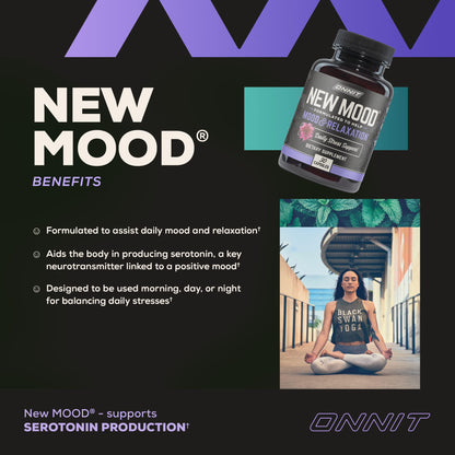 ONNIT Alpha Brain 90ct + New Mood 60ct Nootropic Stack